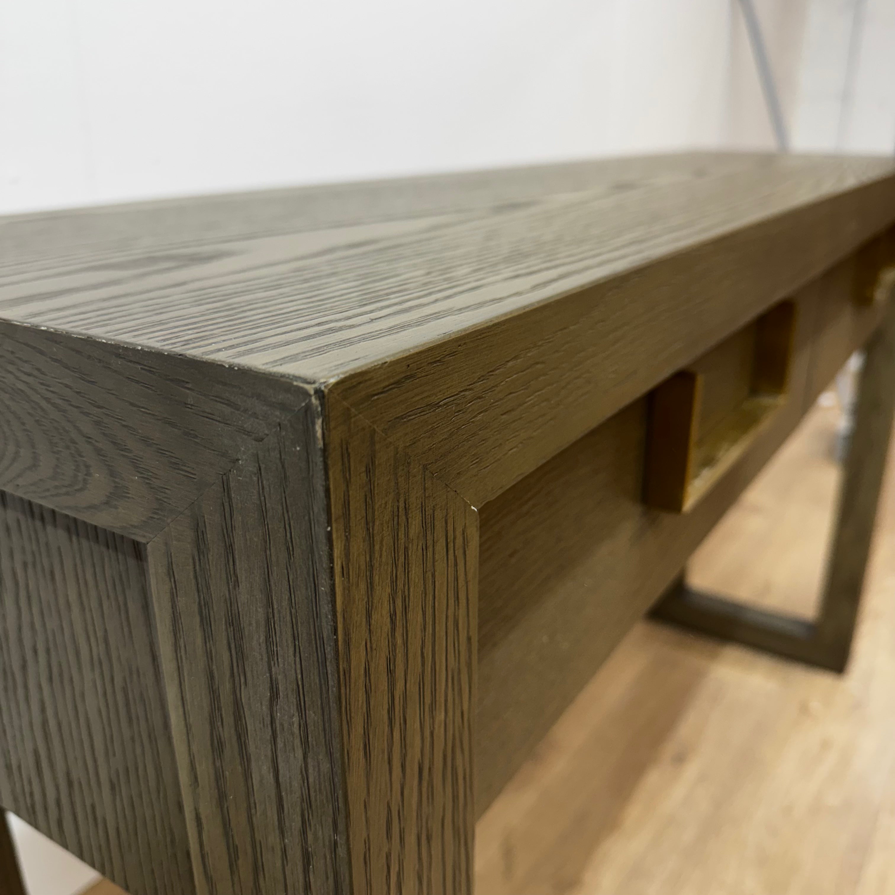 Berkeley Designs Lucca Console Table in Grey/Taupe - OUTLET