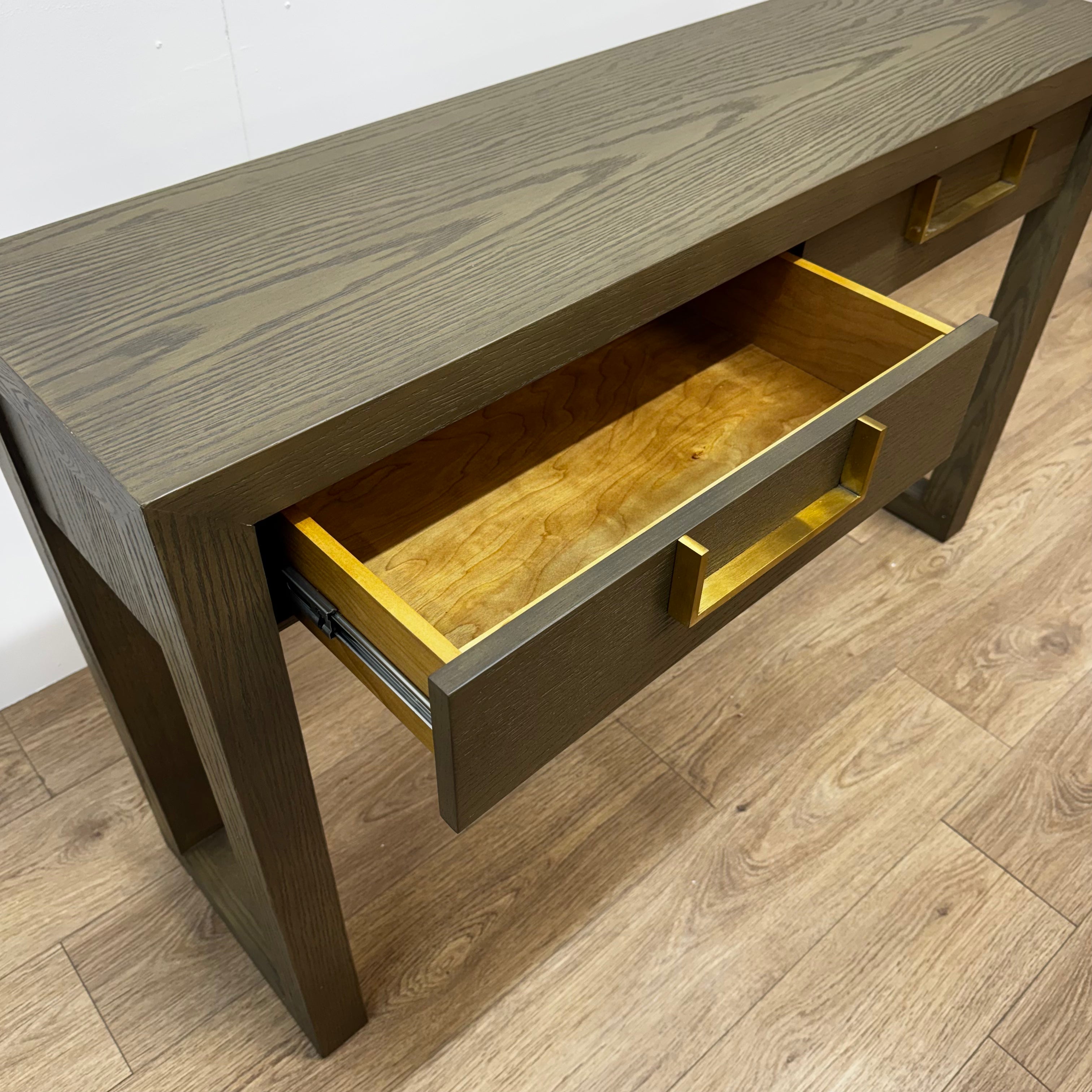 Berkeley Designs Lucca Console Table in Grey/Taupe - OUTLET