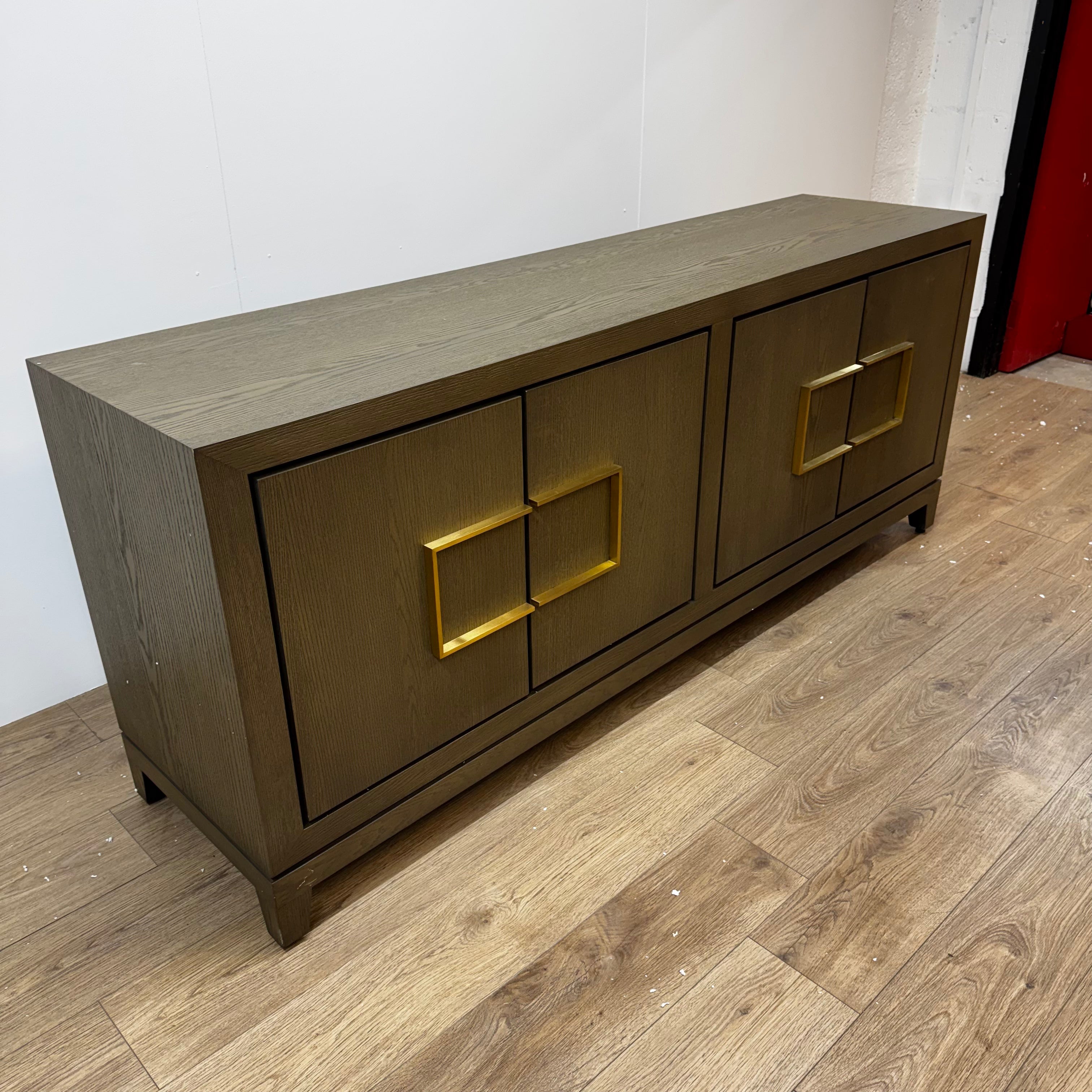 Berkeley Designs Lucca Sideboard in Grey/Taupe - OUTLET