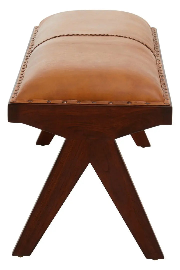 Ilva Bench With Inverted Base   Nicholas John Interiors