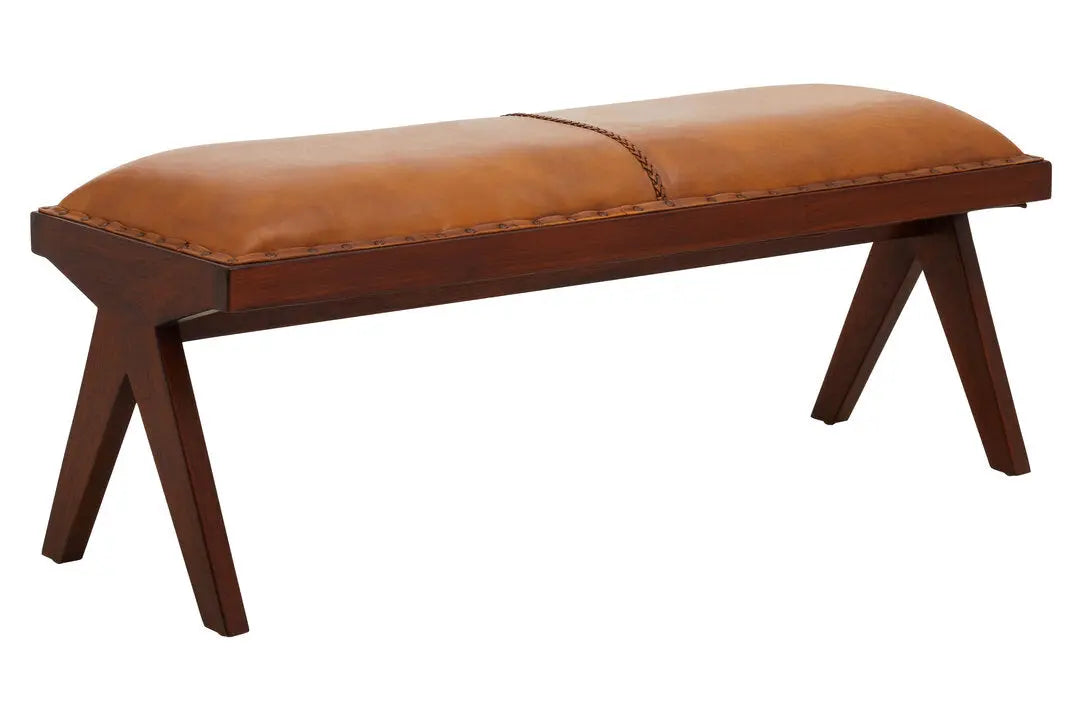 Ilva Bench With Inverted Base   Nicholas John Interiors