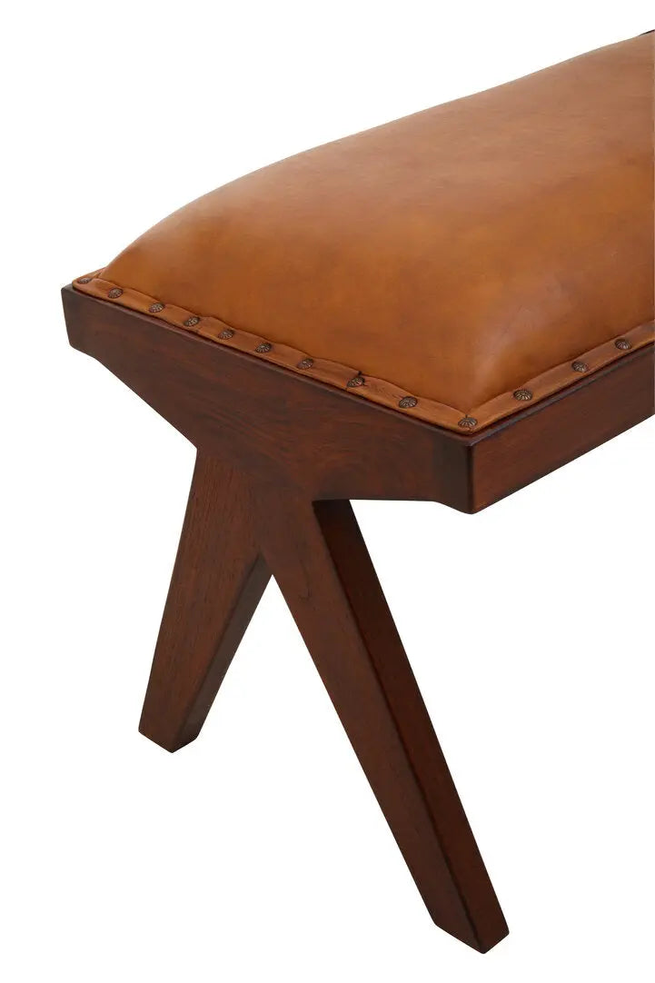 Ilva Bench with Inverted Base   Nicholas John Interiors