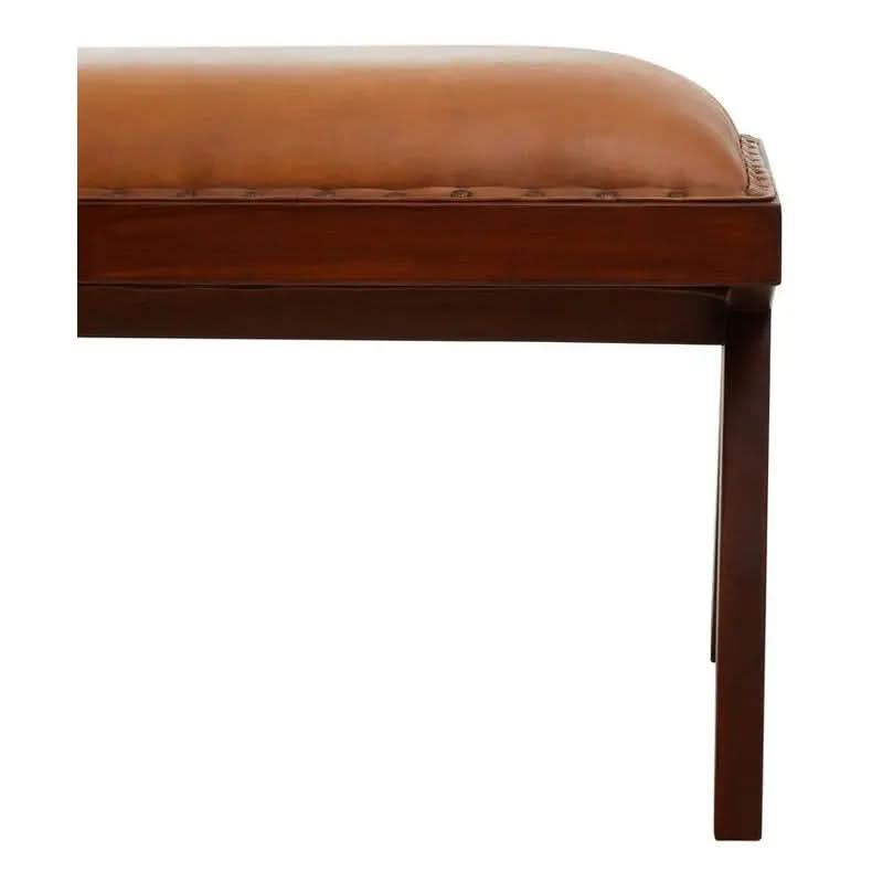 Ilva Bench with Inverted Base   Nicholas John Interiors