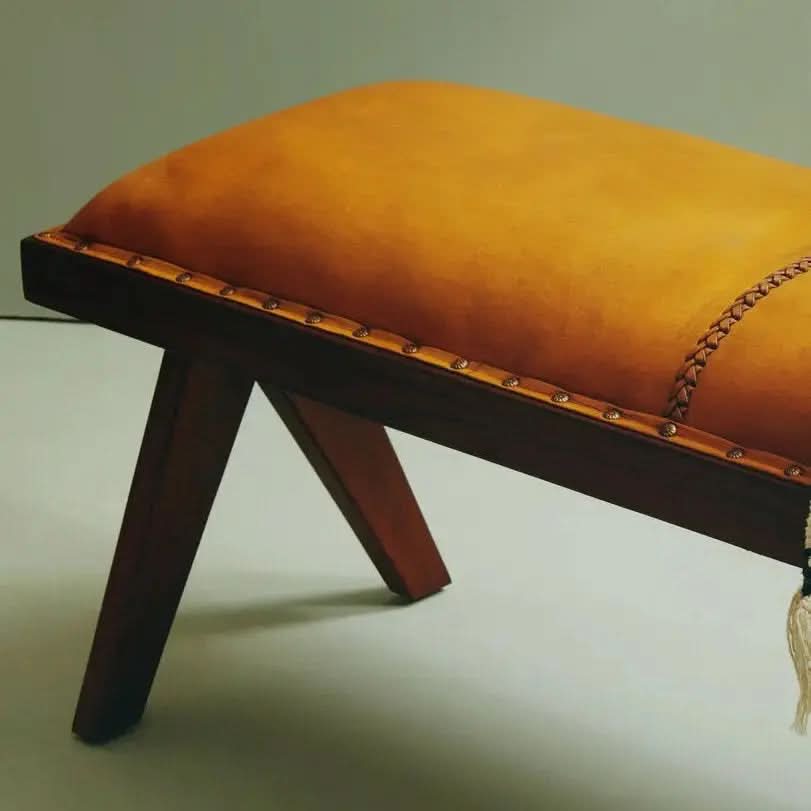 Ilva Bench with Inverted Base   Nicholas John Interiors