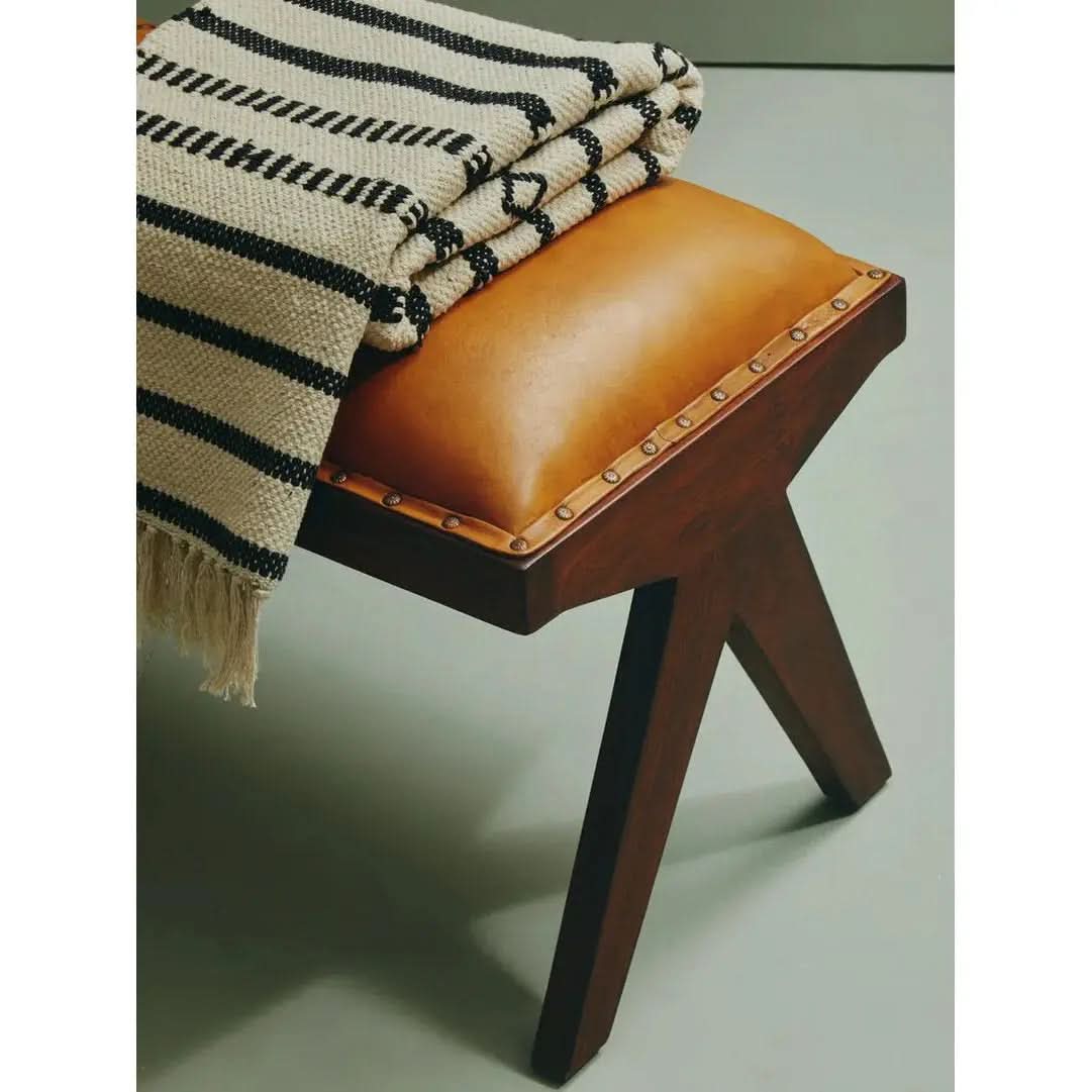 Ilva Bench with Inverted Base   Nicholas John Interiors