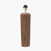 Inaya Natural Tapered Large Wood Table Lamp Base  Nicholas John Interiors