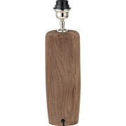 Inaya Natural Tapered Wood Table Lamp Base  Nicholas John Interiors