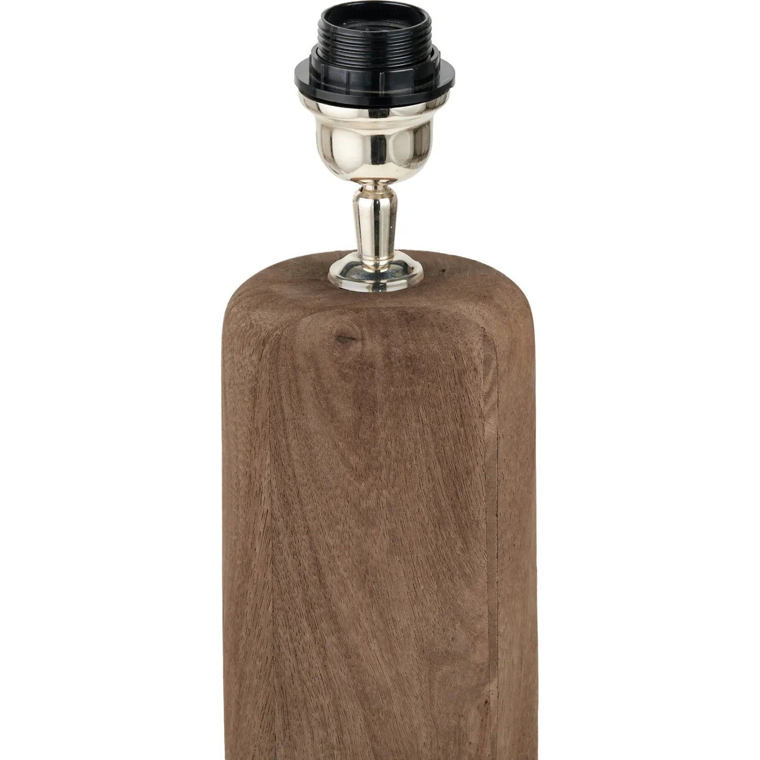 Inaya Natural Tapered Wood Table Lamp Base  Nicholas John Interiors