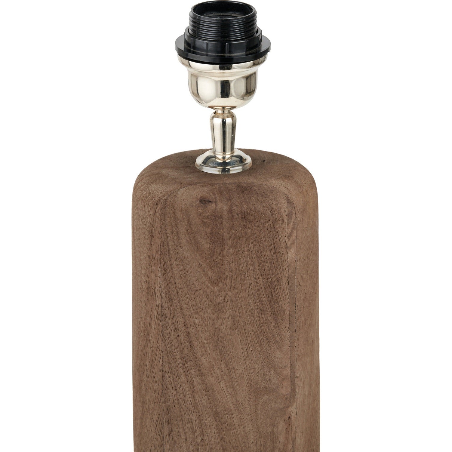 Inaya Natural Tapered Wood Table Lamp Base  Nicholas John Interiors