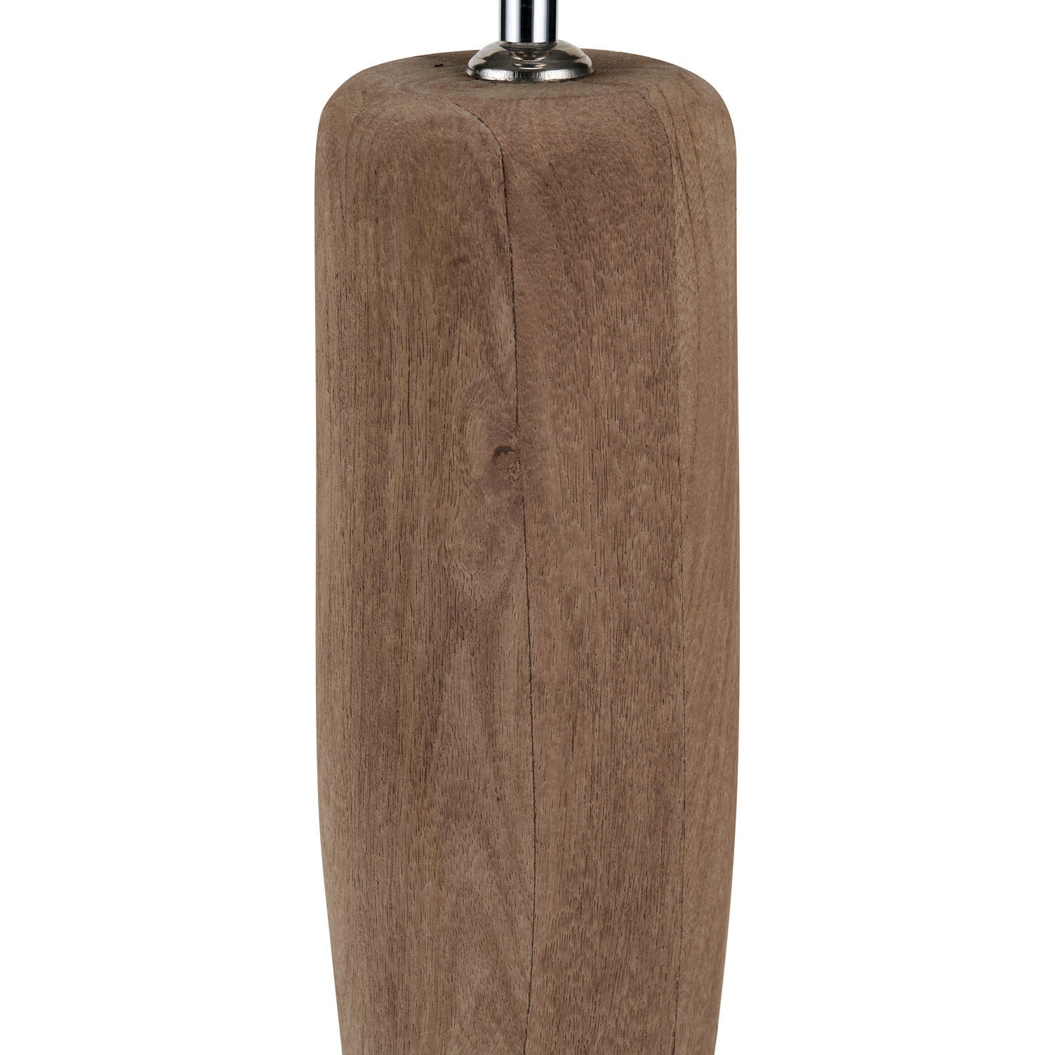 Inaya Natural Tapered Wood Table Lamp Base  Nicholas John Interiors