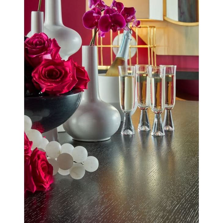 Theodore Alexander Reed Rectangular Dining Table   Nicholas John Interiors