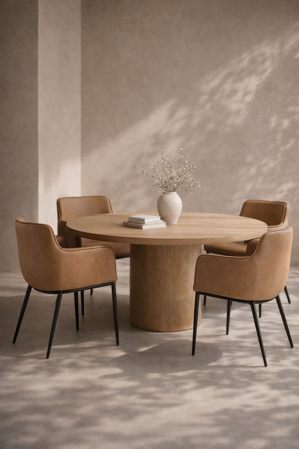 Kim Dining Chair - Cognac   Nicholas John Interiors