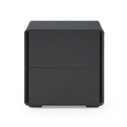 Tommy Franks Kota Bedside - Matte Anthracite   Nicholas John Interiors