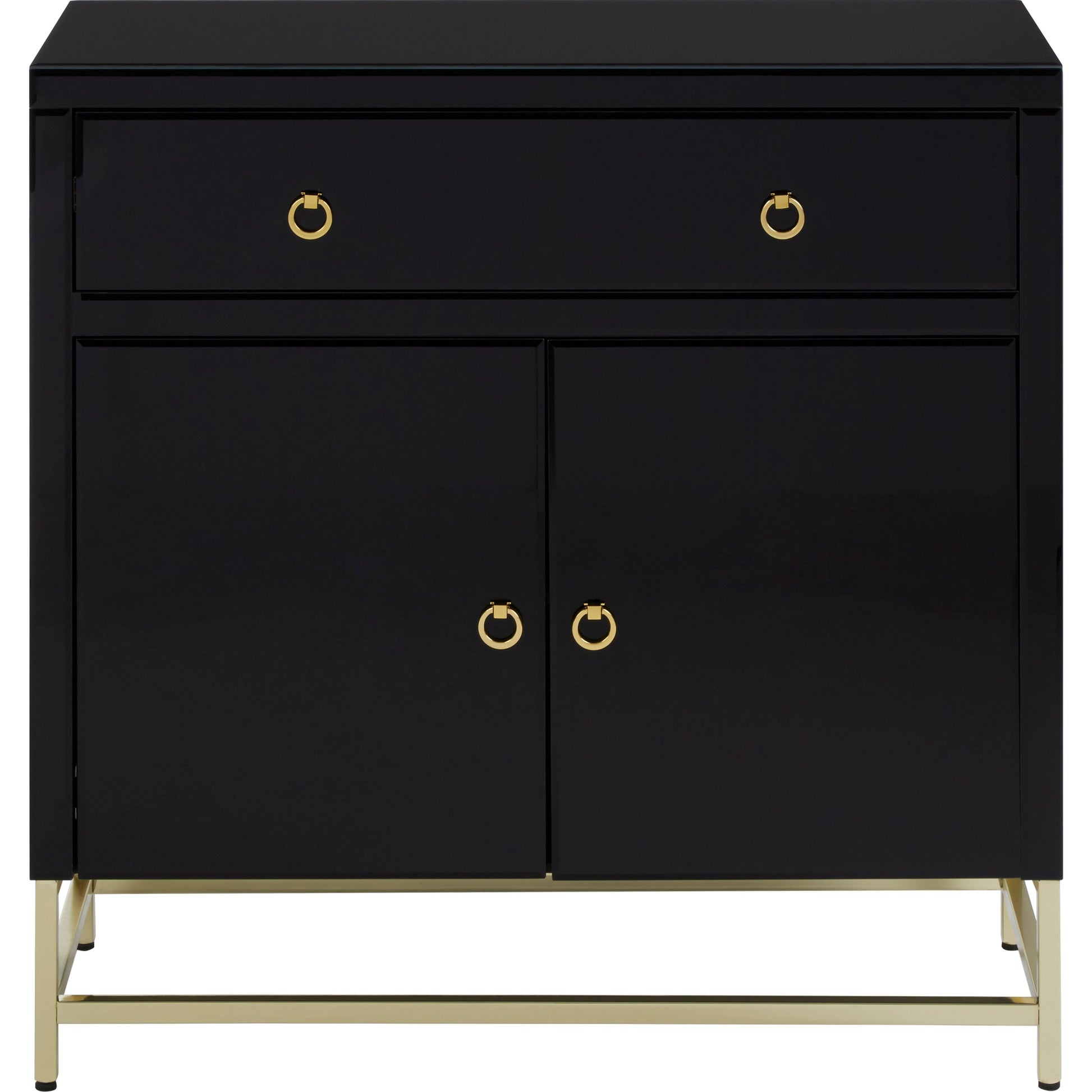 Kenswick Townhouse Black Cabinet  Nicholas John Interiors