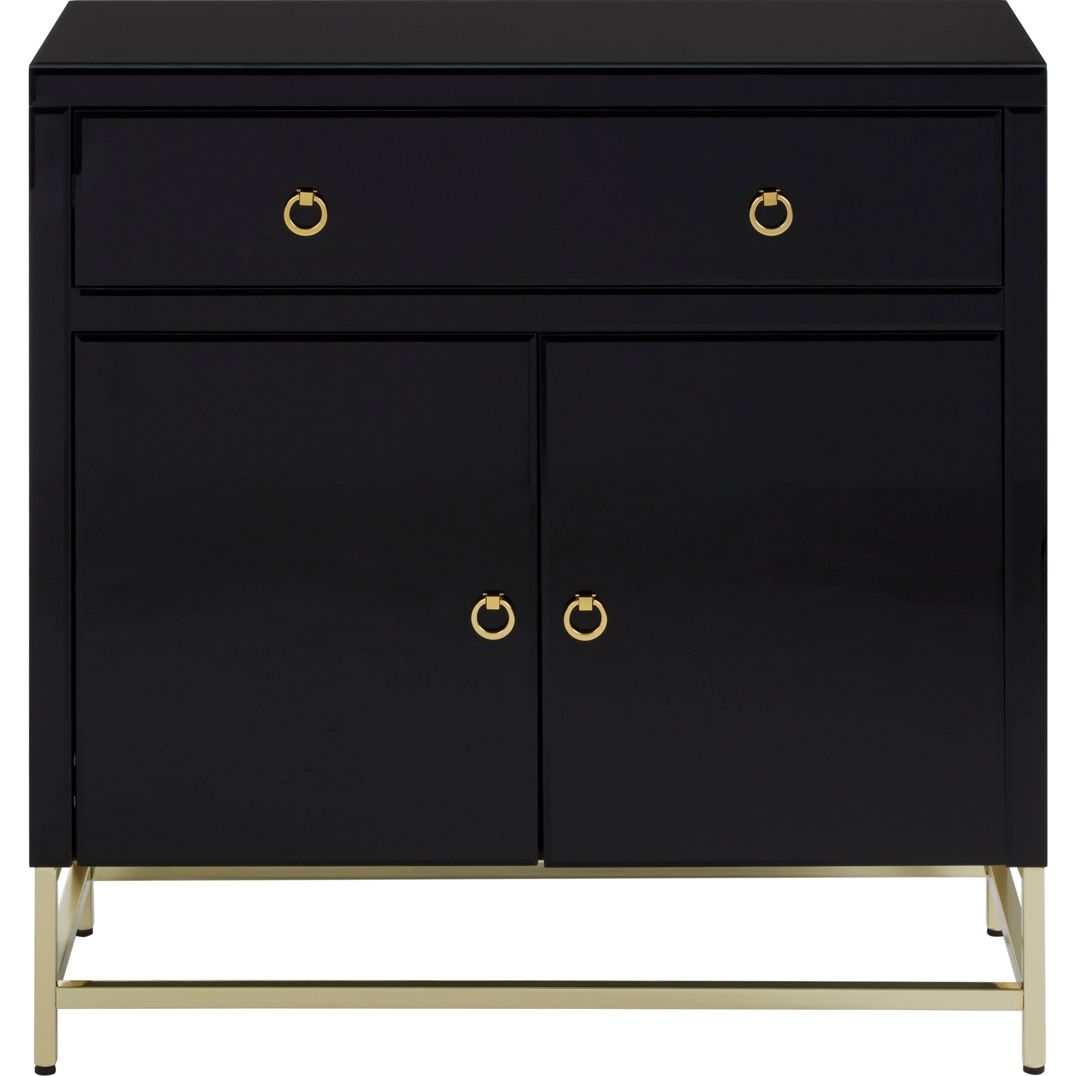 Kenswick Townhouse Black Cabinet  Nicholas John Interiors