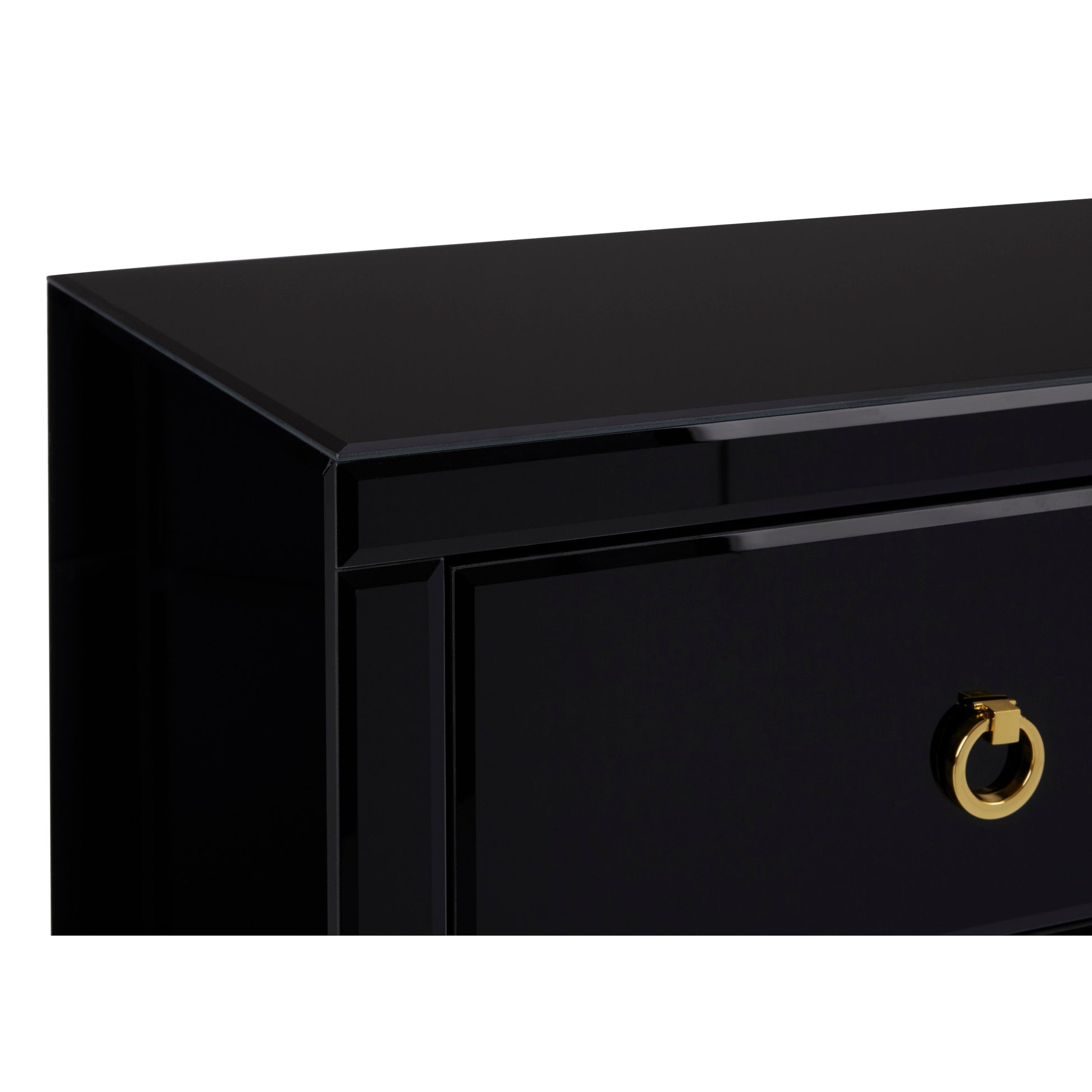 Kenswick Townhouse Black Cabinet  Nicholas John Interiors