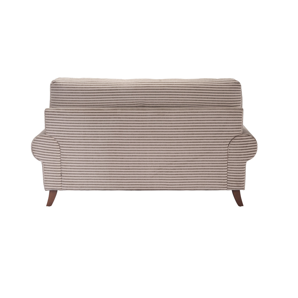 Ashford & Grey Kent Charcoal Stripe 2 Seater Sofa