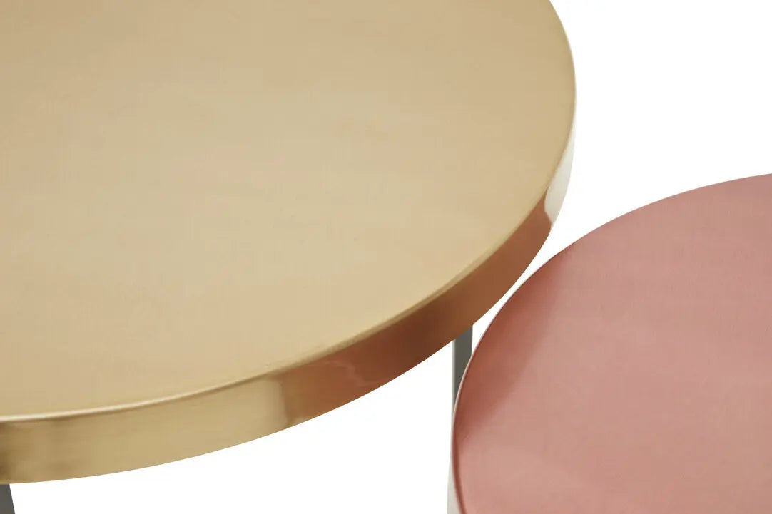 Kezra Set Of Three Tables   Nicholas John Interiors