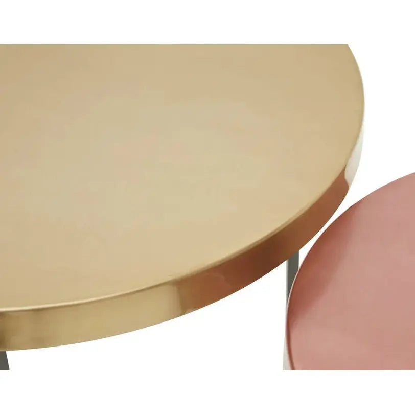 Kezra Set Of Three Tables   Nicholas John Interiors