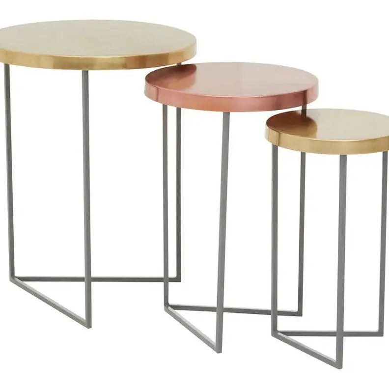 Kezra Set Of Three Tables   Nicholas John Interiors