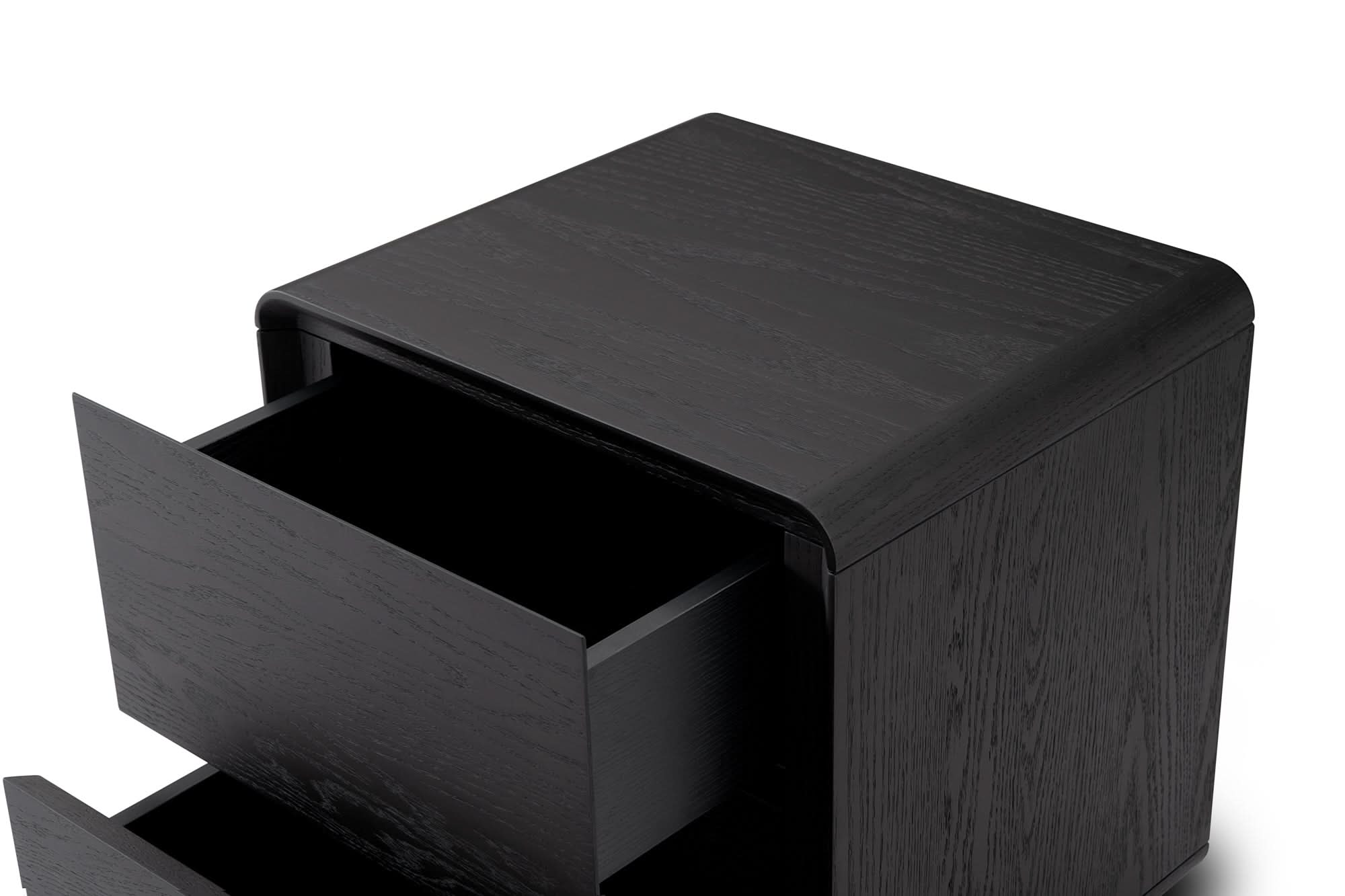 Kota Bedside - Smoke Oak   Nicholas John Interiors