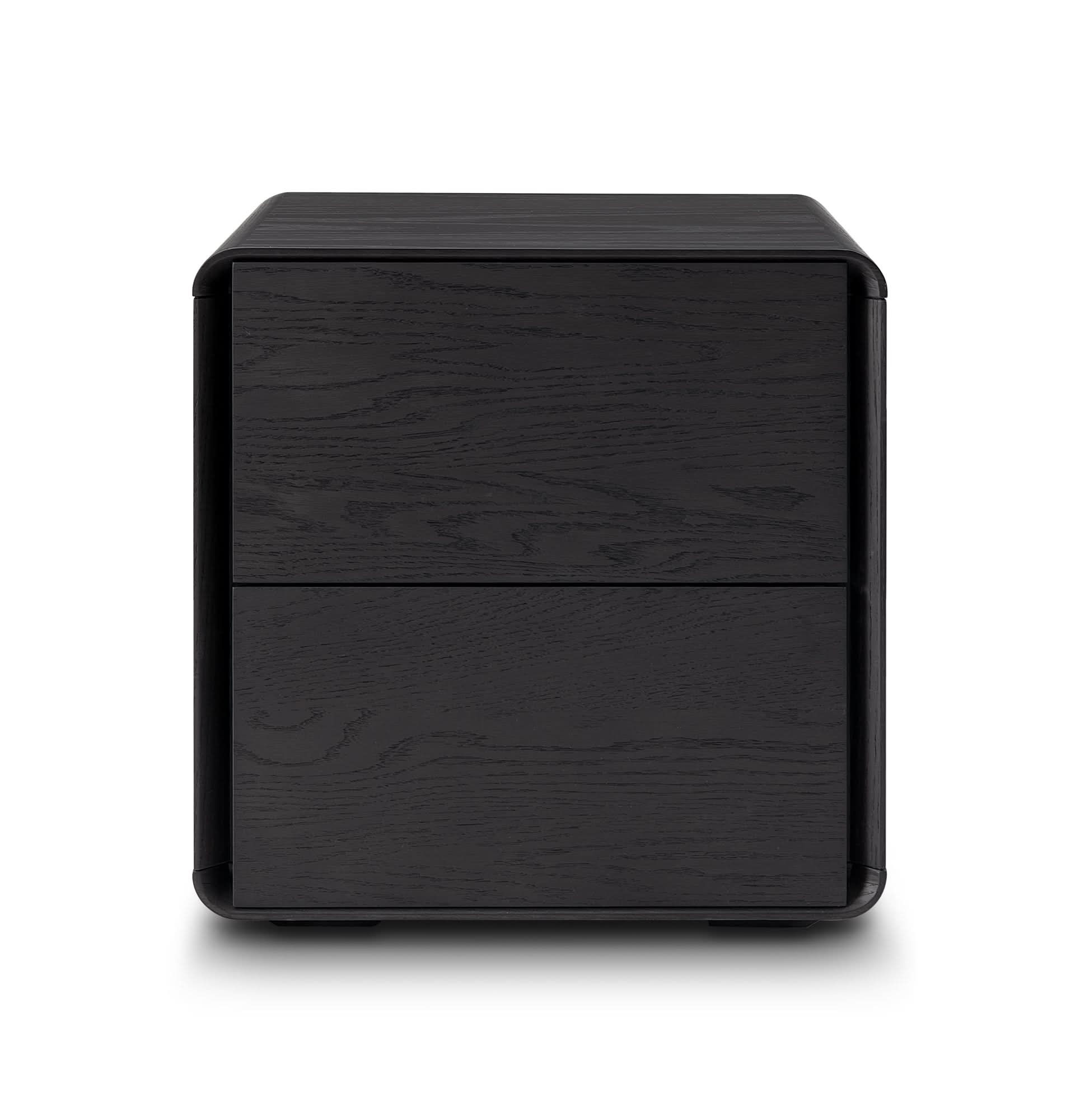 Kota Bedside - Smoke Oak   Nicholas John Interiors