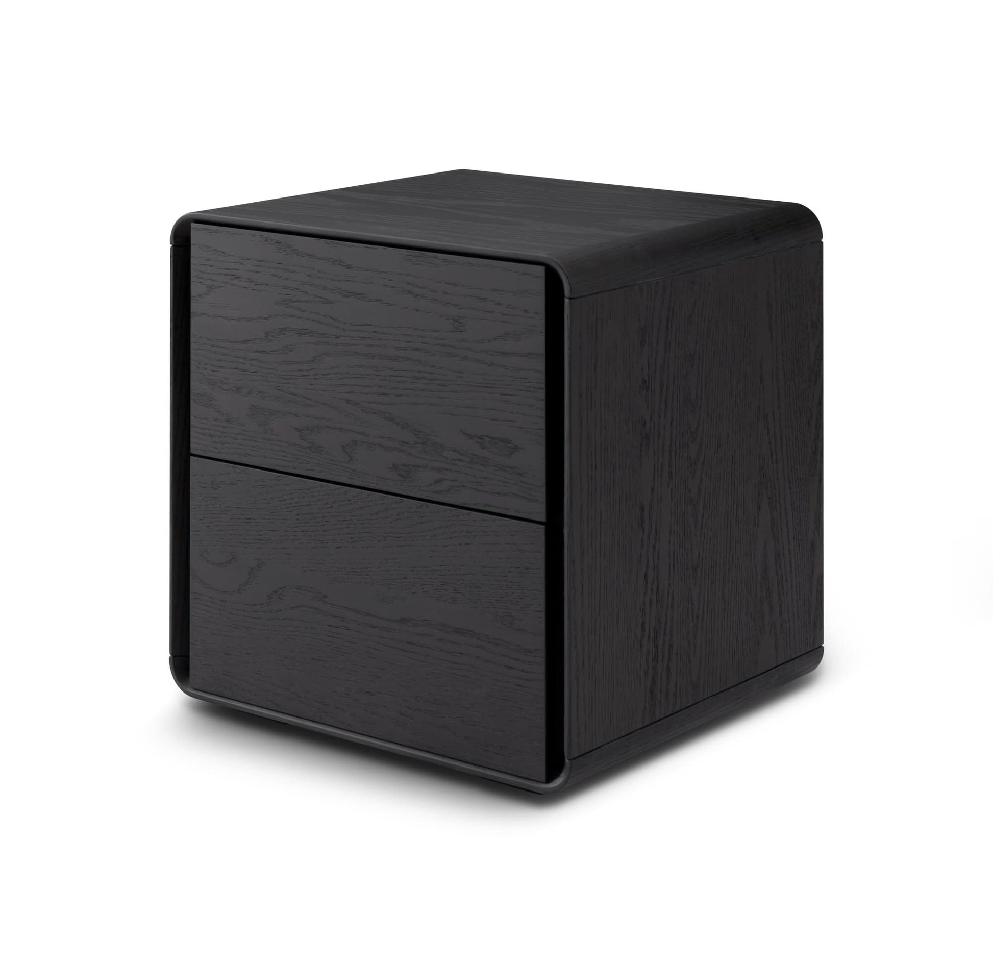 Kota Bedside - Smoke Oak   Nicholas John Interiors