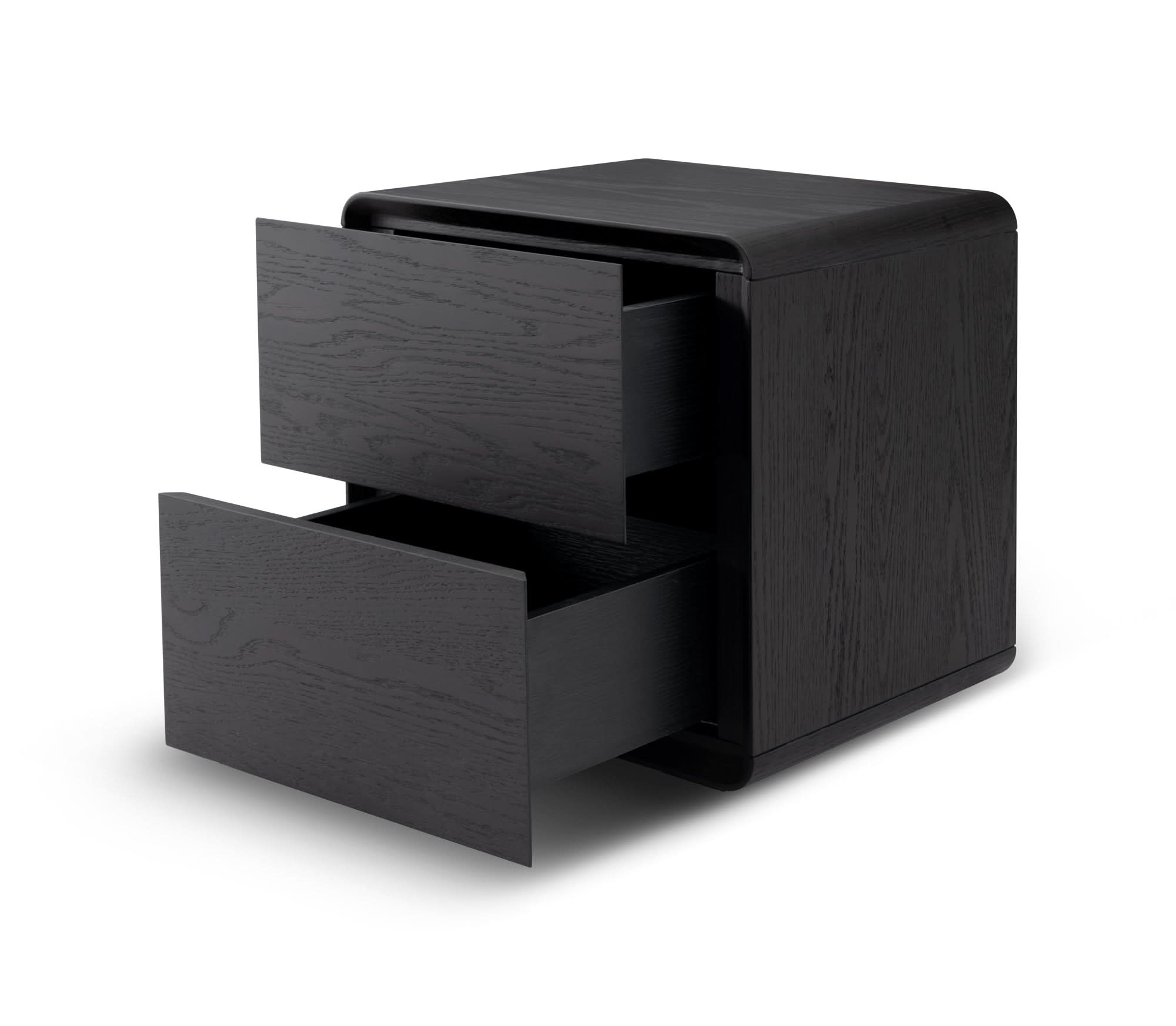Kota Bedside - Smoke Oak   Nicholas John Interiors