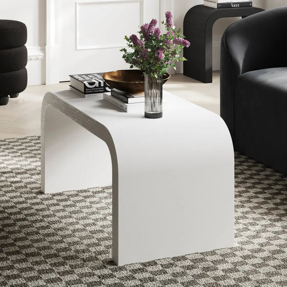 Ashford & Grey Lake White Coffee Table  Nicholas John Interiors