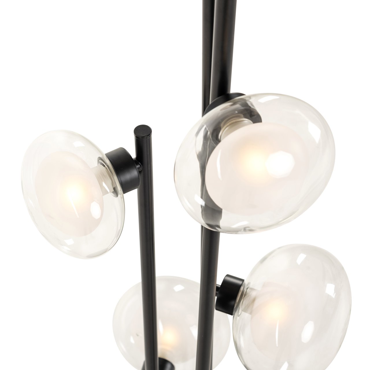 Richmond Interiors Luva Black Floor Lamp