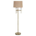 Richmond Interiors Josie Floorlamp Brushed Gold  Nicholas John Interiors