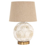 Richmond Interiors Jamie Table lamp in White  Nicholas John Interiors
