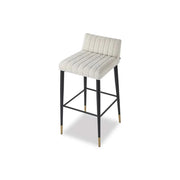 Liang & Eimil Coltrane Bar Stool in Boucle Sand - CLEARANCE - BRAND NEW BOXED   Nicholas John Interiors