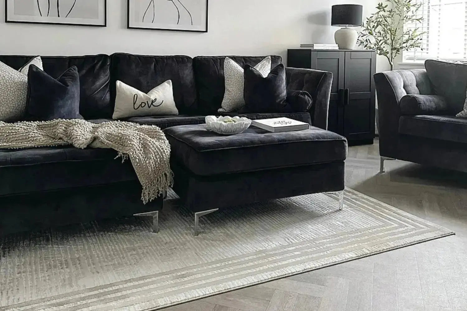 London Rug Company - Phoebe Rug  Nicholas John Interiors