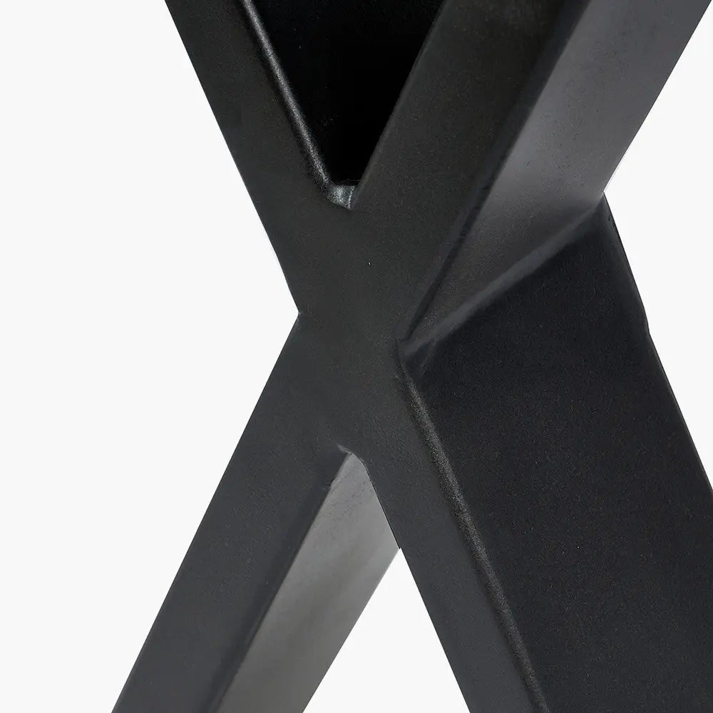 Lakota Recycled Wood and Brass Metal Console Table   Nicholas John Interiors