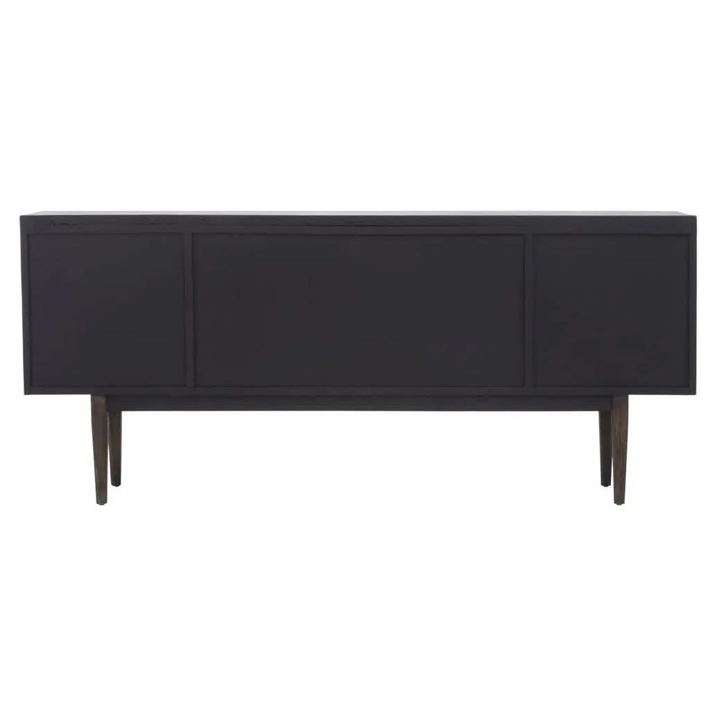 Lavia Recycled Dark Oak Sideboard   Nicholas John Interiors