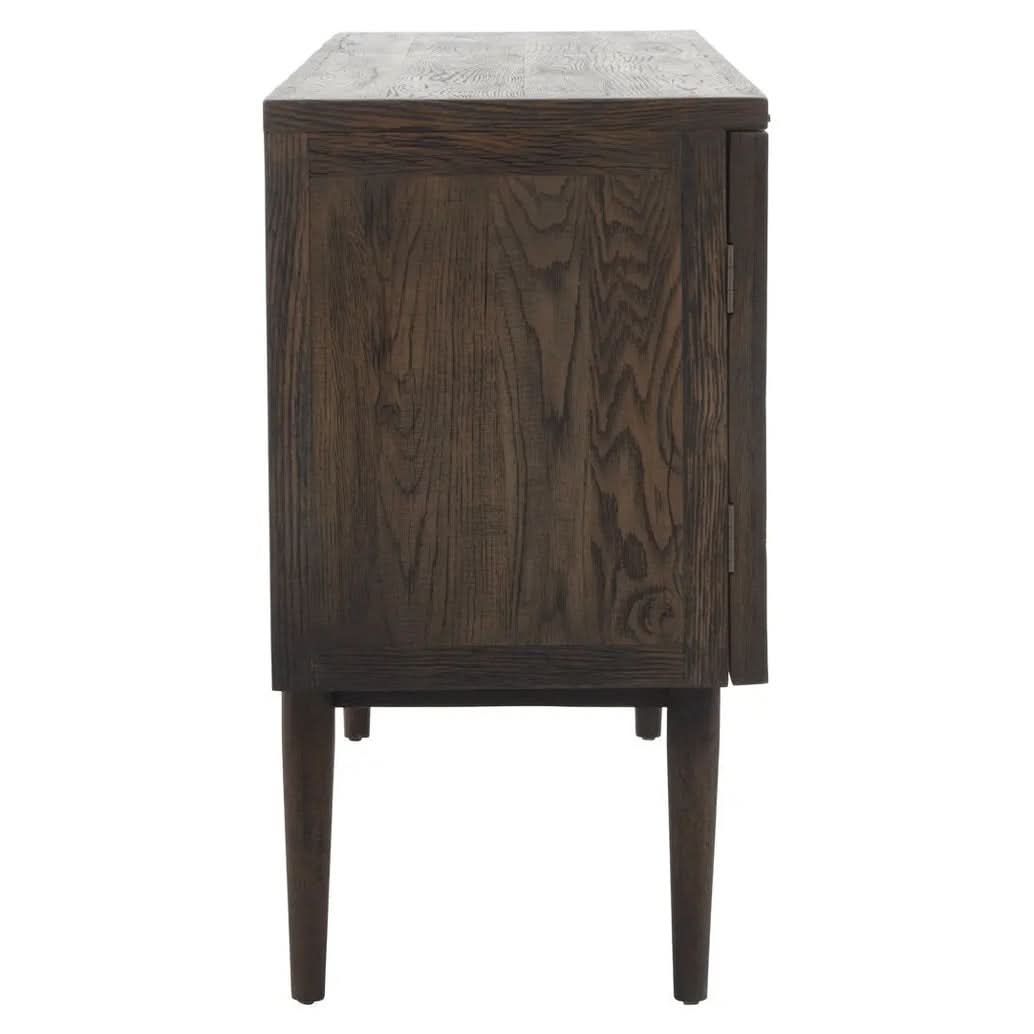 Lavia Recycled Dark Oak Sideboard   Nicholas John Interiors
