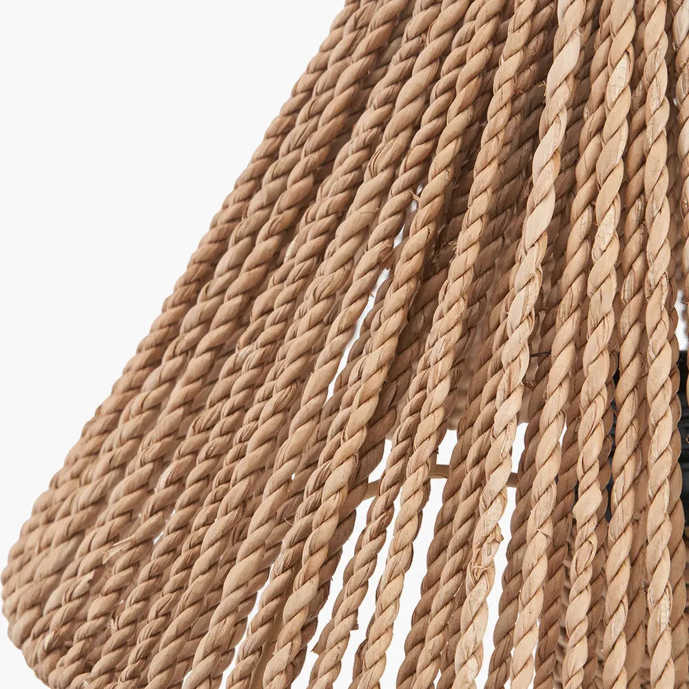 Leif Jute Rope Table Lamp  Nicholas John Interiors