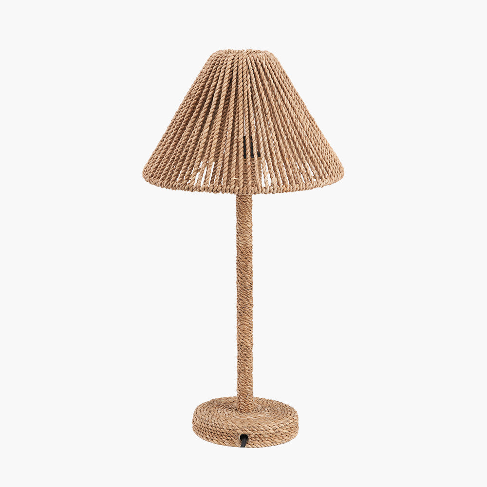 Leif Jute Rope Table Lamp  Nicholas John Interiors