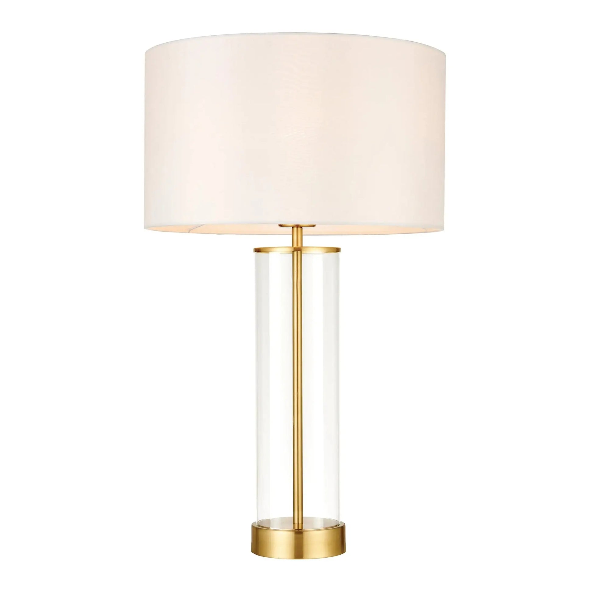 Lessara Table Lamp Brushed Gold   Nicholas John Interiors