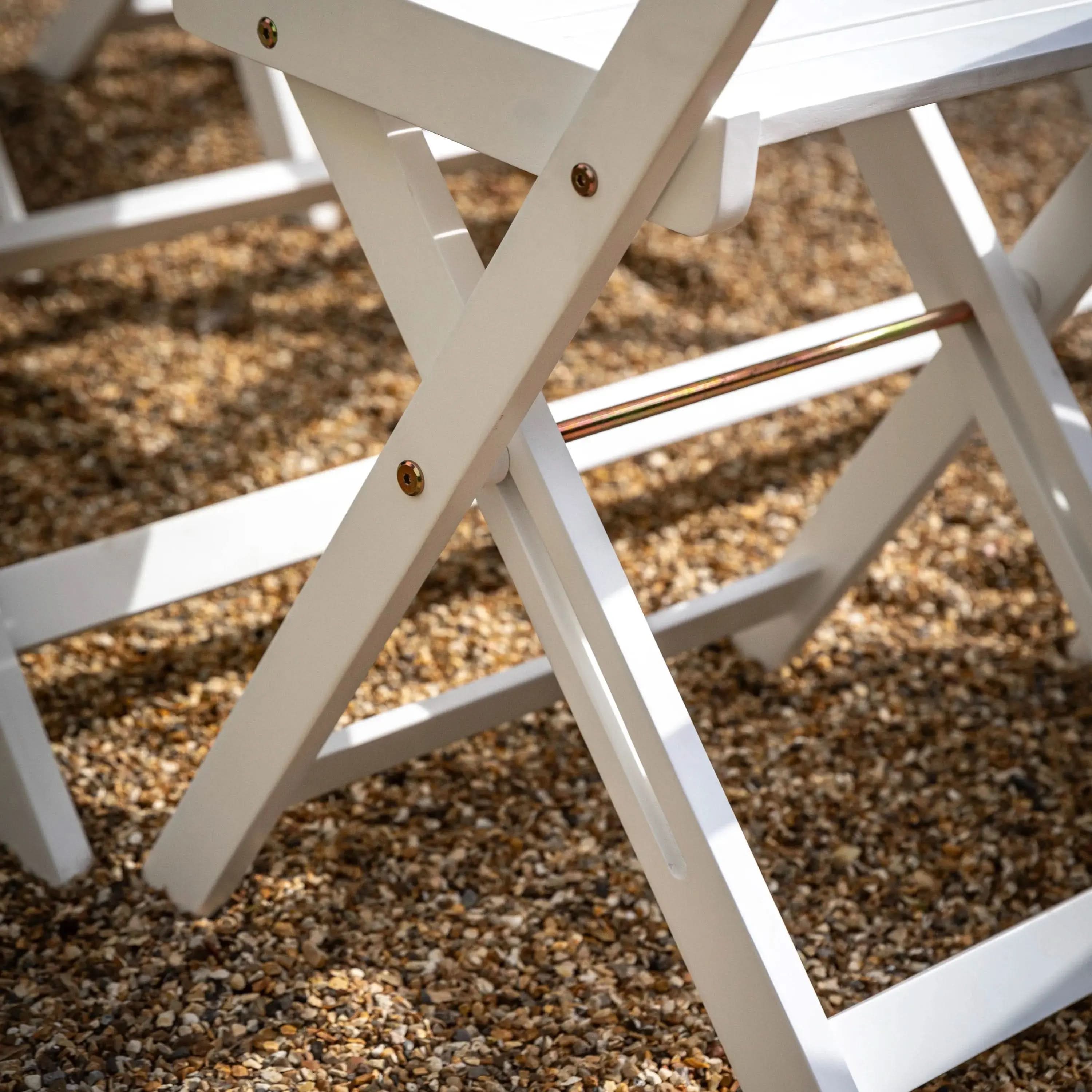 Lindora White Folding Dining Set   Nicholas John Interiors
