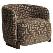 Richmond Interiors Hannah Brown Labyrinth Lounge Chair   Nicholas John Interiors