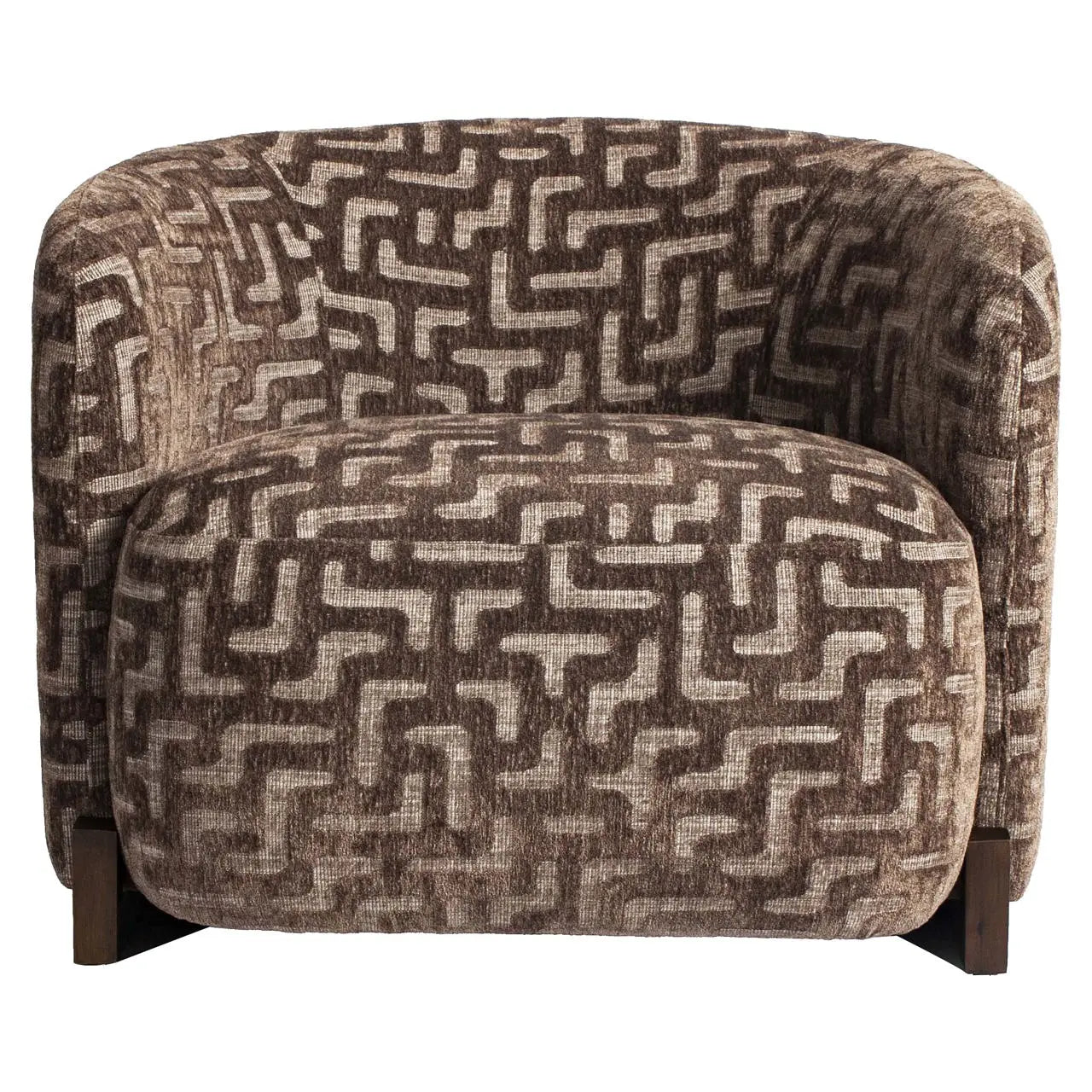 Richmond Interiors Hannah Brown Labyrinth Lounge Chair   Nicholas John Interiors