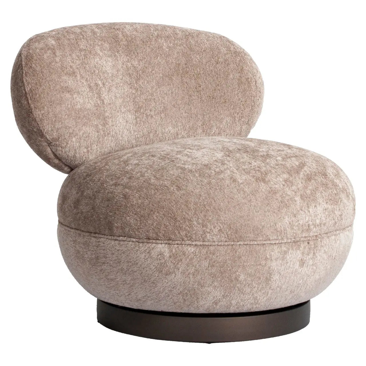 Richmond Interiors Jace Be Easy Sand Swivel Lounge Chair   Nicholas John Interiors