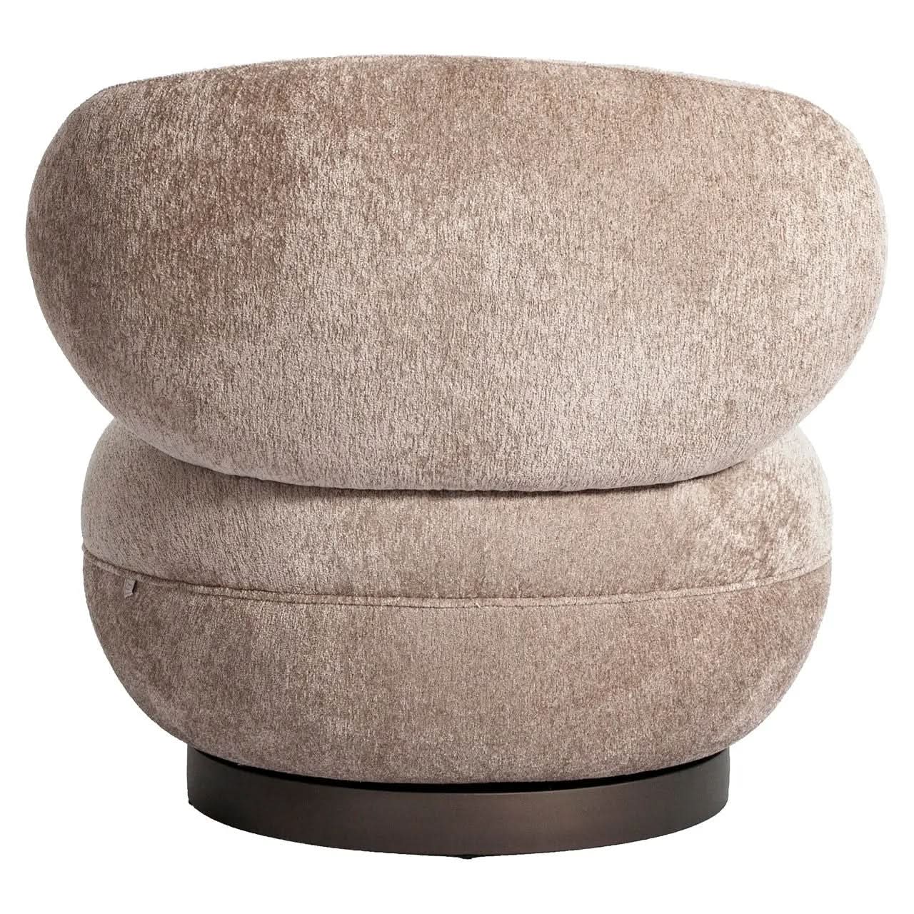 Richmond Interiors Jace Be Easy Sand Swivel Lounge Chair   Nicholas John Interiors