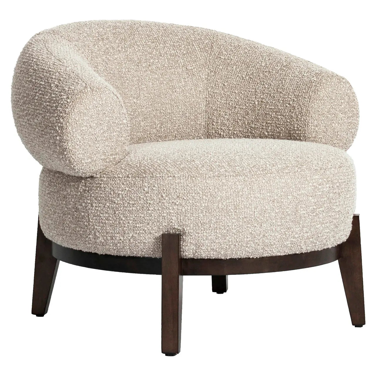 Richmond Interiors Montana Natural Chunky Lounge Chair   Nicholas John Interiors