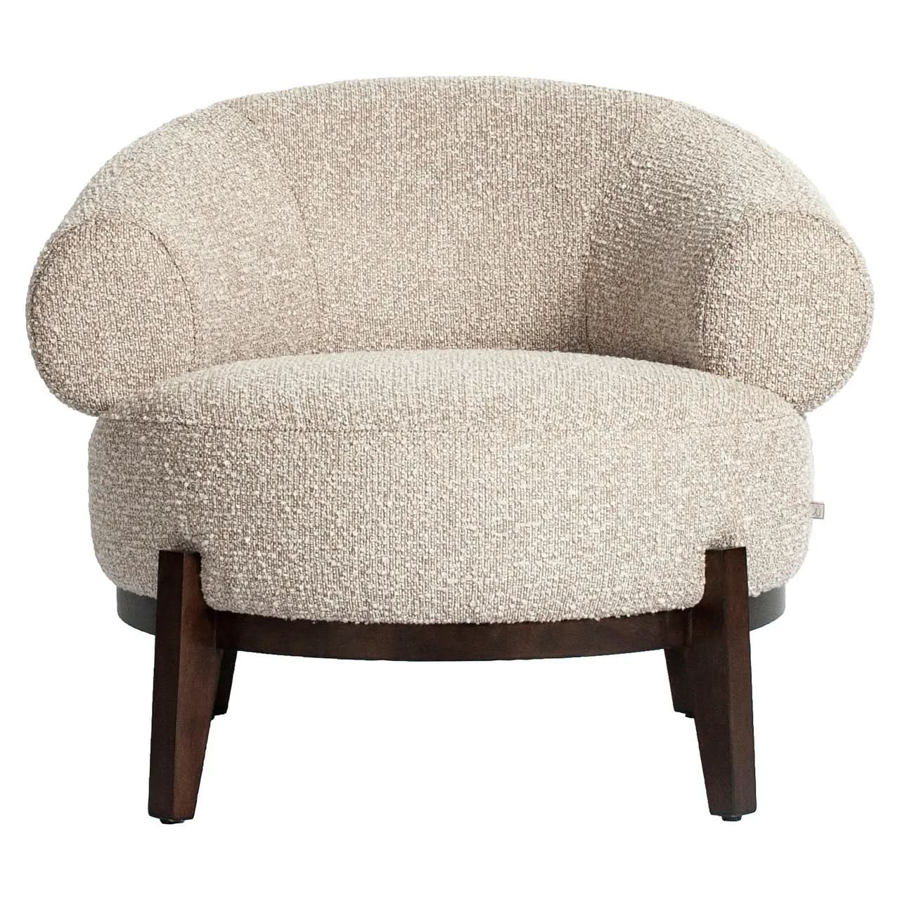 Richmond Interiors Montana Natural Chunky Lounge Chair   Nicholas John Interiors