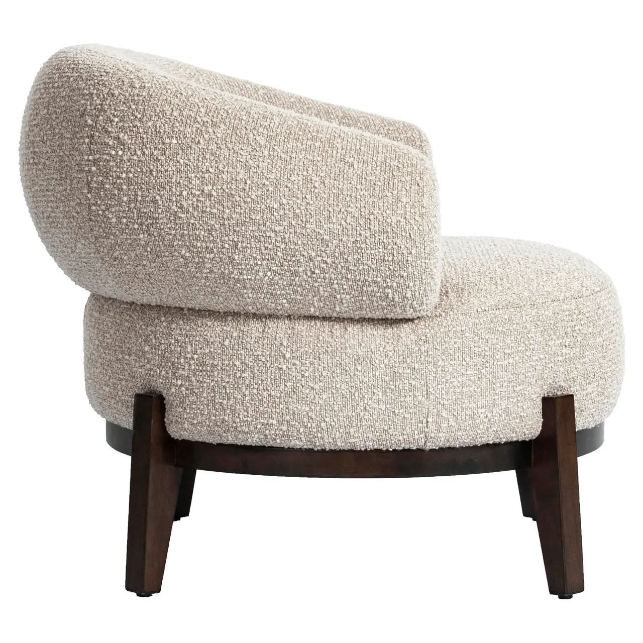 Richmond Interiors Montana Natural Chunky Lounge Chair   Nicholas John Interiors