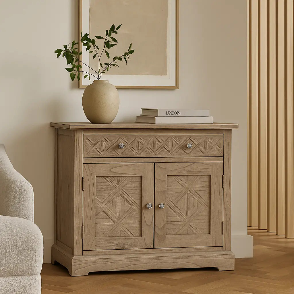 Lovell 2 Door 1 Drawer Sideboard  Nicholas John Interiors