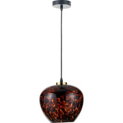 Lucien Tortoiseshell Glass Pendant   Nicholas John Interiors